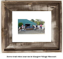 horse trail rides near me in Glasgow Village, Missouri